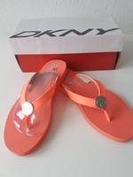 Flip Flops von DKNY - Neon Orange - Gr. 37,5 - Zehentrenner Beuel - Pützchen/Bechlinghoven Vorschau