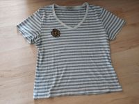 Gestreiftes T-Shirt grau/ weiß "Casual Style" gr M Hannover - Südstadt-Bult Vorschau