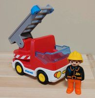 Playmobil 123 Feuerwehrauto mit Feuerwehrmann Nordrhein-Westfalen - Oer-Erkenschwick Vorschau