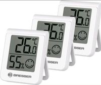 Bresser ClimaTemp 3er Set Thermometer Hygrometer Indikator weiß Hessen - Hanau Vorschau