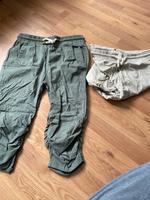 3/4 leinen Hose Grün und Creme Doppelpack XS Köln - Porz Vorschau