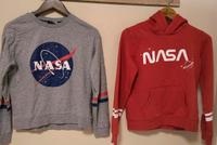 NASA Langarmshirt und Hoodie Gr. XS  grau und rot sehr gut Hessen - Wald-Michelbach Vorschau