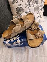 NEUE Birkenstock Arizona Softfussbett Velourleder Gr.41 Nordwestmecklenburg - Landkreis - Gägelow Vorschau