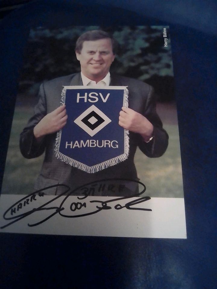 Fussball Autogramme HSV in Winsen (Luhe)