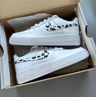 Nike Air Force 1 White Gr. 36 NEU Custom Cow Design Nordrhein-Westfalen - Dülmen Vorschau