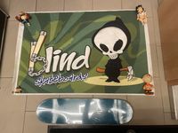 Blind Skateboard Banner Poster Baker Birdhouse Flip Adio Shorty's Wuppertal - Elberfeld Vorschau