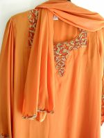 Neu. Kostüm 3tlg orientalisch Shalwar Kameez handbestickt orange Baden-Württemberg - Bad Mergentheim Vorschau