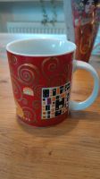 Gustav Klimt Kaffeebecher Kaffeetasse rot gold Bayern - Ingolstadt Vorschau