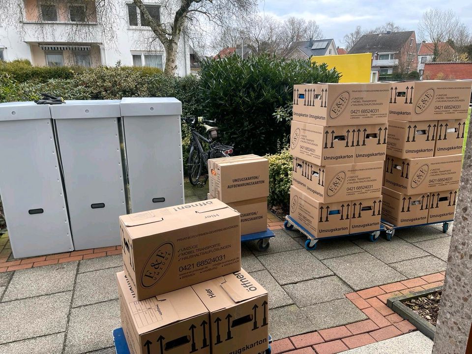 Umzüge,  Haushaltsauflösungen,  Packmaterial und mehr in Bremen