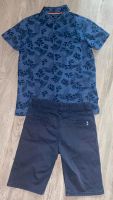 Okaidi Set Sommer Hemd Shorts blau Gr. 140 Berlin - Mitte Vorschau