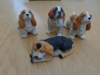 4 kleine Porzellan Hunde (Vitrinen Figuren), Fa. Schirmer Berlin - Rosenthal Vorschau