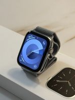 Apple Watch Serie 6•44 LTE Edelstahl•Neuwertig•Akku100%•Milanaise Bayern - Augsburg Vorschau