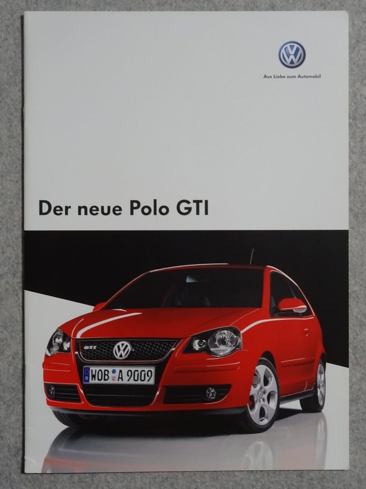VW Polo 9N3 GTI Prospekt (inkl. Preisliste) in Nienburg (Weser)