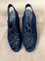 PAUL GREEN Sandalette Gr. 6,5/40 weiches Veloursleder dunkelblau Rheinland-Pfalz - Trier Vorschau