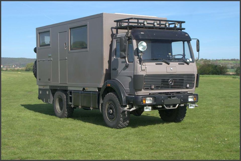 Mercedes 1222A 4x4 Fernreisemobil in Braunschweig