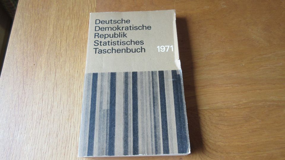 DDR / Statistisches Taschenbuch 1971 in Hamburg