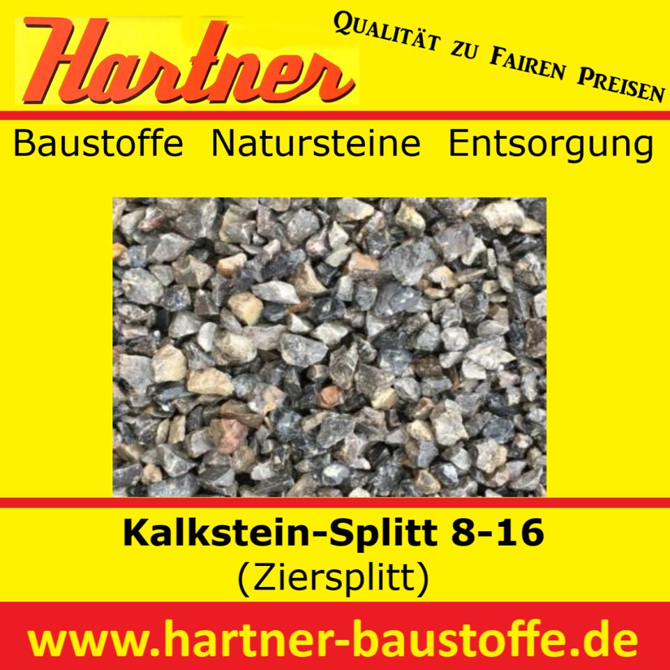 Basalt-Splitt, Kalkstein-Splitt, Ziersplitt in Gelsenkirchen