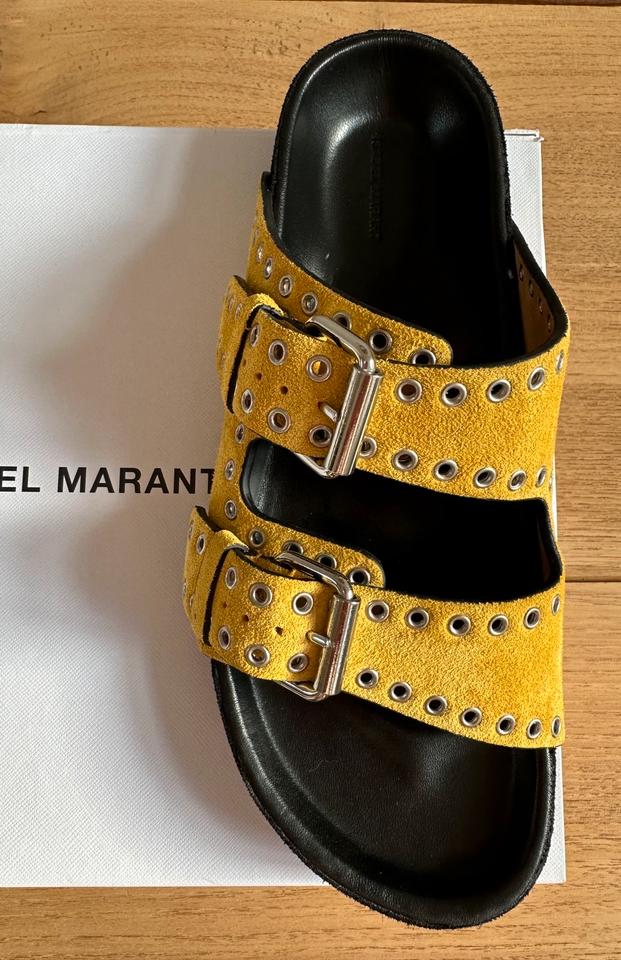 Orig. ISABEL MARANT Schuhe Pantoletten gelb NEU OVP in Hamburg