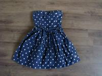 Hollister Damen KLEID L Bandeau Punkte blau weiß Punkte Nordrhein-Westfalen - Menden Vorschau