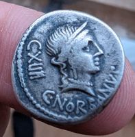 Antike Münze Römische Republik 83 BC Mzst. Rom Denar CNORBANVS Ve Niedersachsen - Braunschweig Vorschau