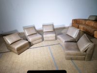 Mid-Century Design Leder Modul sofa true Vintage Couch 70er Jahre Rheinland-Pfalz - Mainz Vorschau