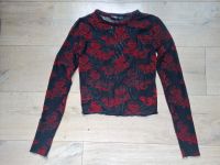 Transparentes Gothic langarm Shirt XS Schwarz rot Drachen FBSISTE Bochum - Bochum-Wattenscheid Vorschau