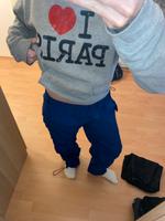 Fallschirmhose in Blau von Bershka, Größe XS Bayern - Gilching Vorschau