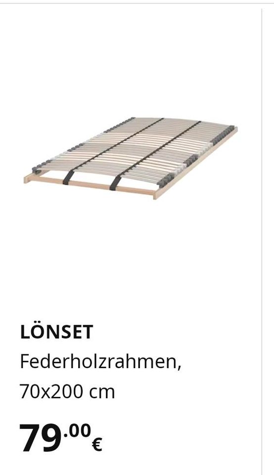 Lattenrost Lönset Ikea 70 x 200 cm original verpackt in Solingen