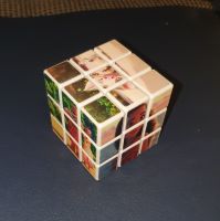 Zauberwürfel 3x3 - Rubiks Cube - Moana Film Maori - Neuseeland Bayern - Garmisch-Partenkirchen Vorschau