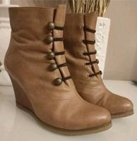 Zign Stiefeletten Boots Schuhe Halbschuhe Gr.37 Cognac Leder Rheinland-Pfalz - Mainz Vorschau