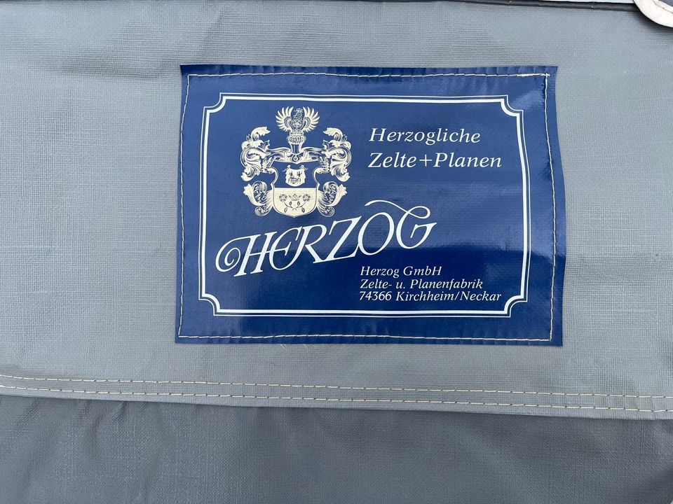 Herzog Vorzelt Größe 8 Umlaufmaß 951-990cm in Lehmen