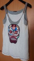 RAER Tank Top / Oberteil / Shirt / M / weiß / Skull / Totenkopf Leipzig - Leipzig, Zentrum Vorschau