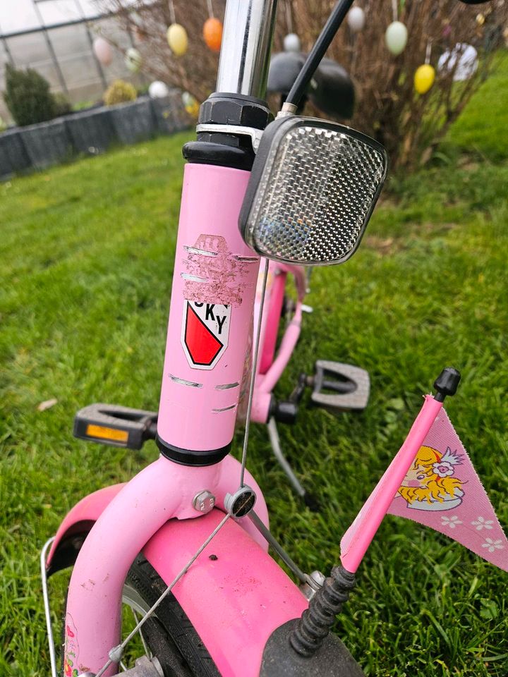 Puky 16 Zoll Kinderfahrrad pink in Eisleben