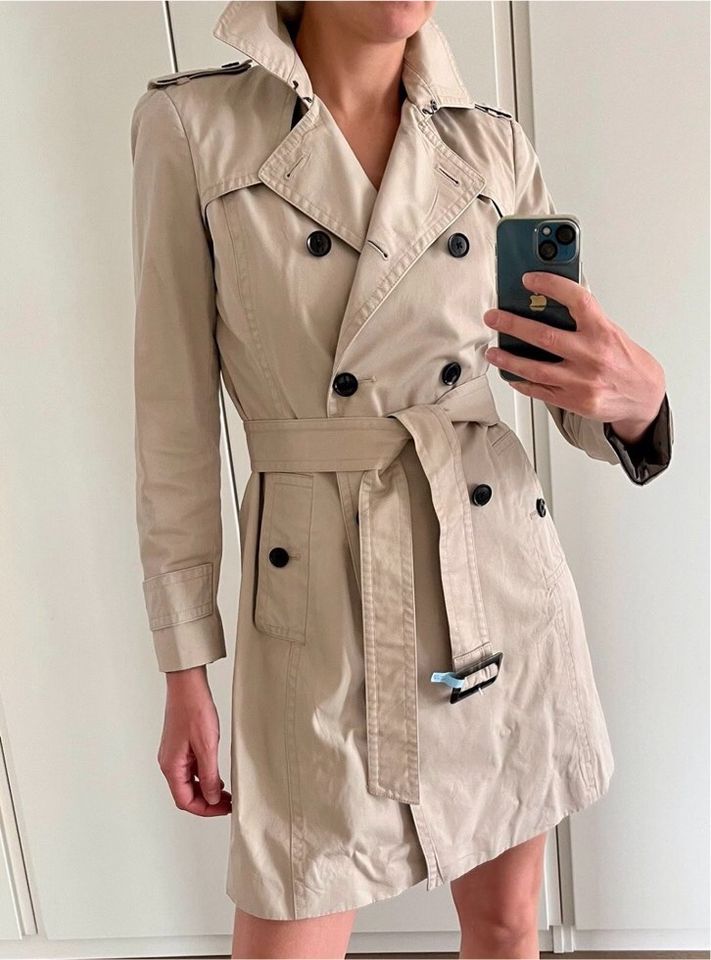 Banana Republic Trenchcoat Jacke Mantel S 38 beige in Kiel