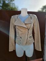 GUESS BIKERJACKE JACKE KUNSTLEDER BEIGE TAUPE 34 XS Baden-Württemberg - Achern Vorschau