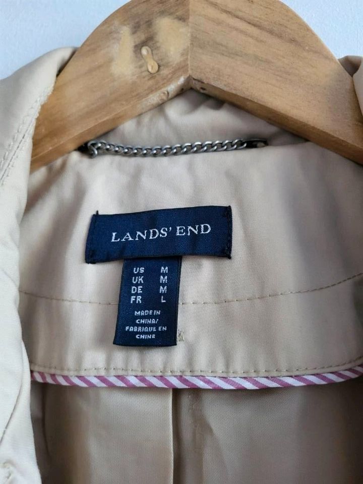 Trenchcoat Mantel gr m land's end in Oerlinghausen