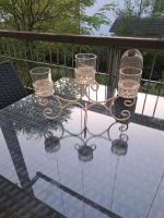 Kerzenhalter Kerzenständer shabby chic  Metall Glas München - Trudering-Riem Vorschau