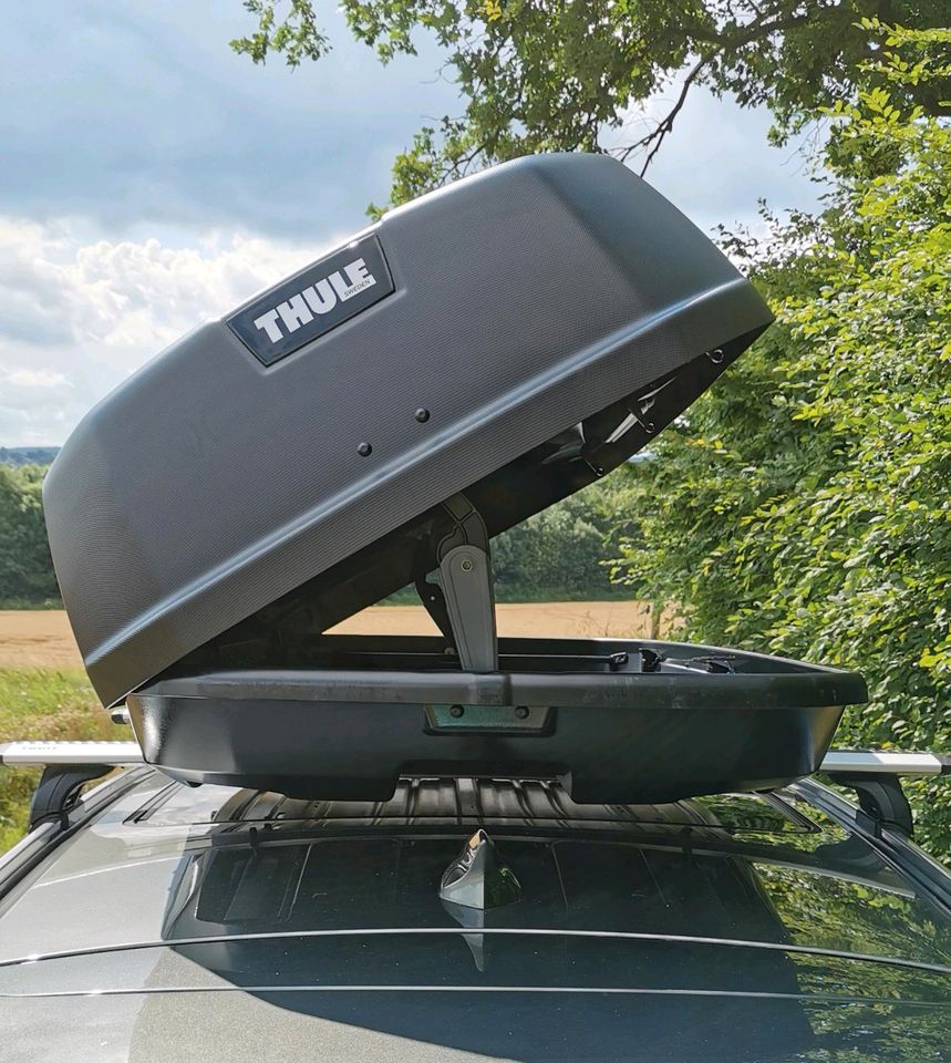 THULE Dachbox mieten: FORCE XT XL 500l Dachkoffer Skibox in Rahden