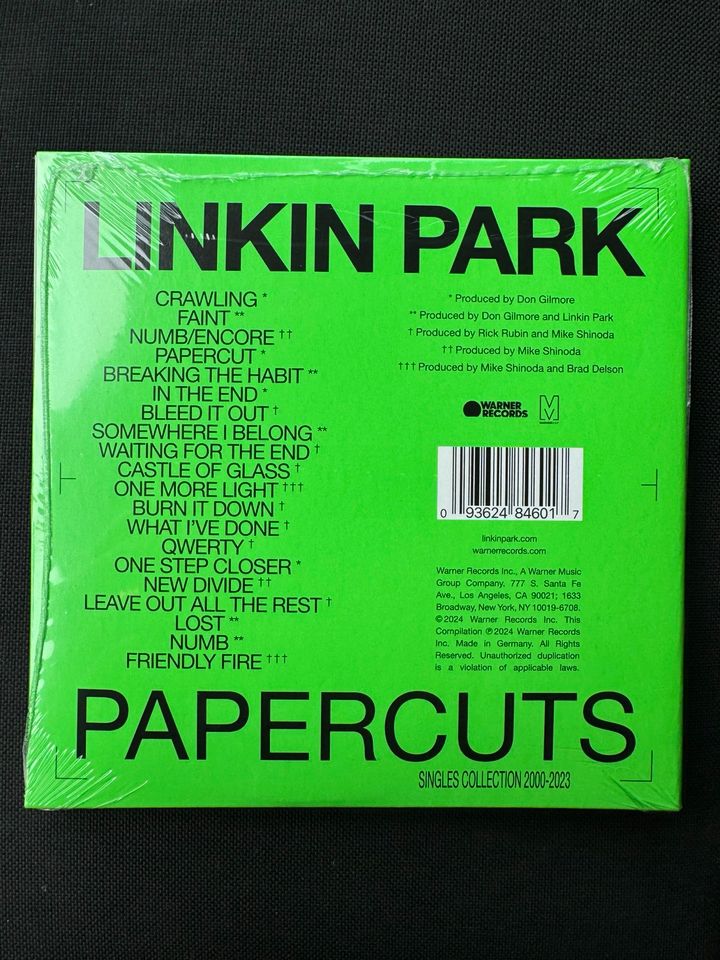 Linkin Park Papercuts - CD Singles Collection 2000-2023 in Duisburg