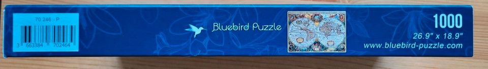Bluebird Puzzle "Antique World Map" - Puzzle 1000 Teile in Hamburg