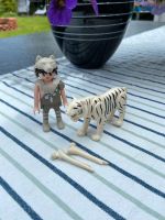 Playmobil weißer Tiger und Steinzeitmensch Nordrhein-Westfalen - Dorsten Vorschau