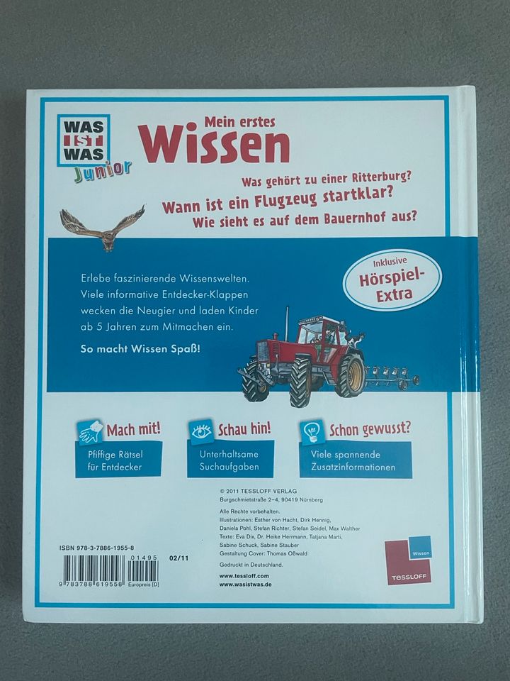 Was ist Was Mein erstes Wissen Buch Klappenbuch in Gaimersheim