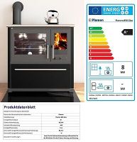 EEK A+ Küchenofen Holzherd Plamen 850 schwarz, linke Version Sachsen - Bernsdorf Vorschau