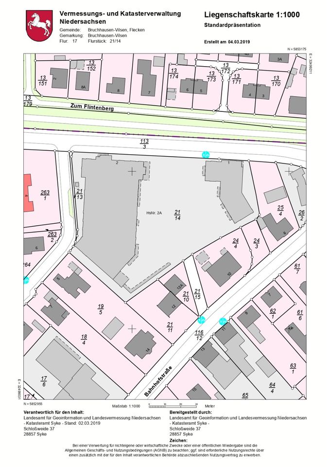 Schlüsselfertig Generalunternehmen für Neubau/Umbau in Bestandsgebäude mit genehmigter Nutzungsänderung gesucht in Bruchhausen-Vilsen