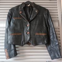 (#89) Damen Leder Trachten Kurz Jacke schwarz 53 cm Gr.40 JM Rheinland-Pfalz - Alzey Vorschau