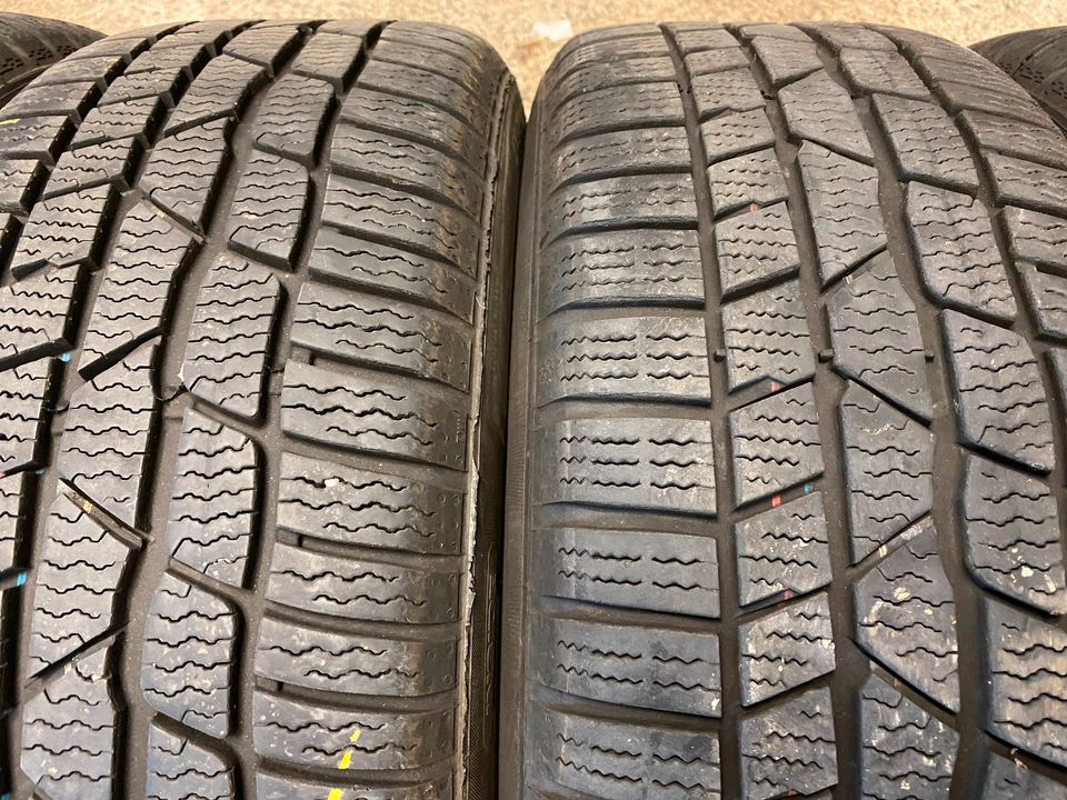 4 x Winterreifen Continental M+S 205/50 R17 93H mit 4 x 7,5mm in Klein-Winternheim