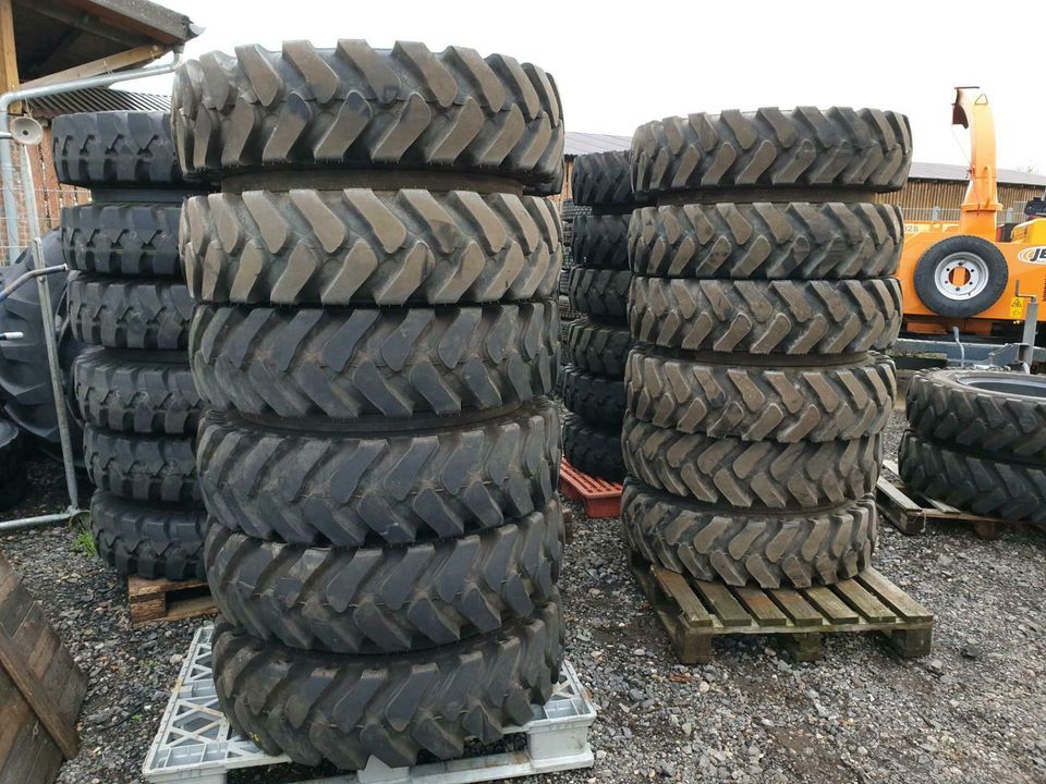 Radsatz 10.00-20 Neu Bagger Reifen Hitachi Cat Atlas Kumho Tiron in Schneverdingen