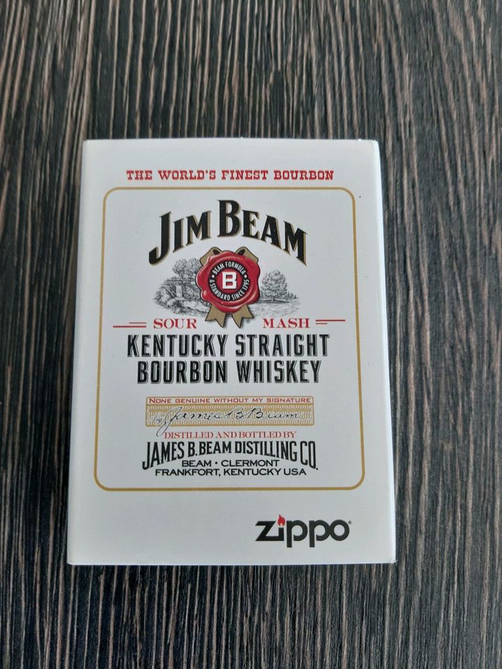 Zippo "Jim Beam Bourbon" ⚠️inkl. Versand⚠️ in Minden