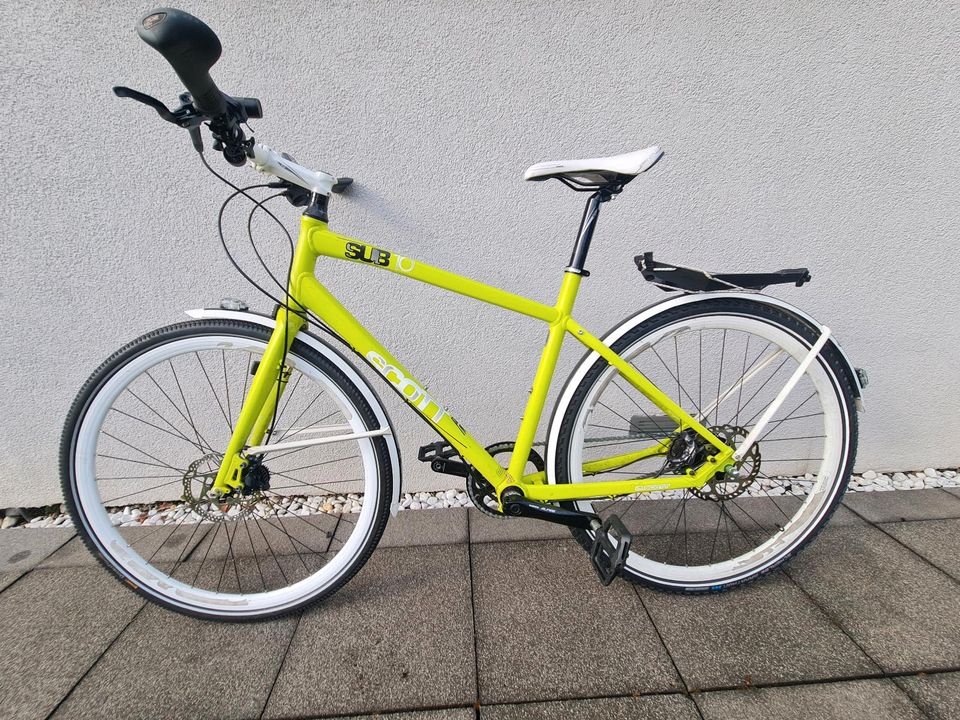 Scott SUB 10 L Shimano Alfine 8 Herren City Bike 28 Zoll in Wuppertal