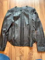 Damen Lederjacke schwarz Gr. 40 Stuttgart - Bad Cannstatt Vorschau